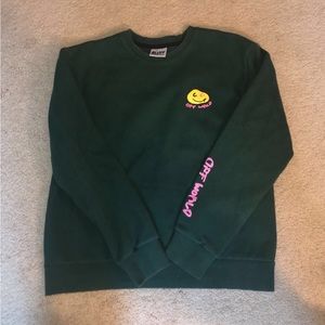 BLUFF green sweatshirt